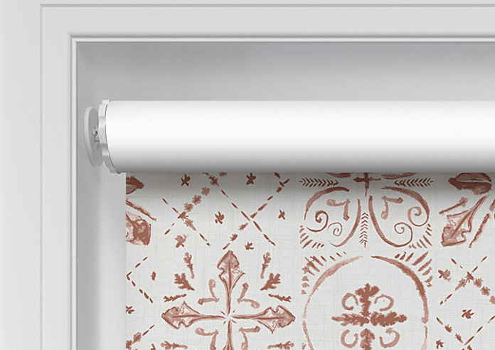 Moroccan Tiles, Terracotta - Twist&Fit Roller Blind - Image 10